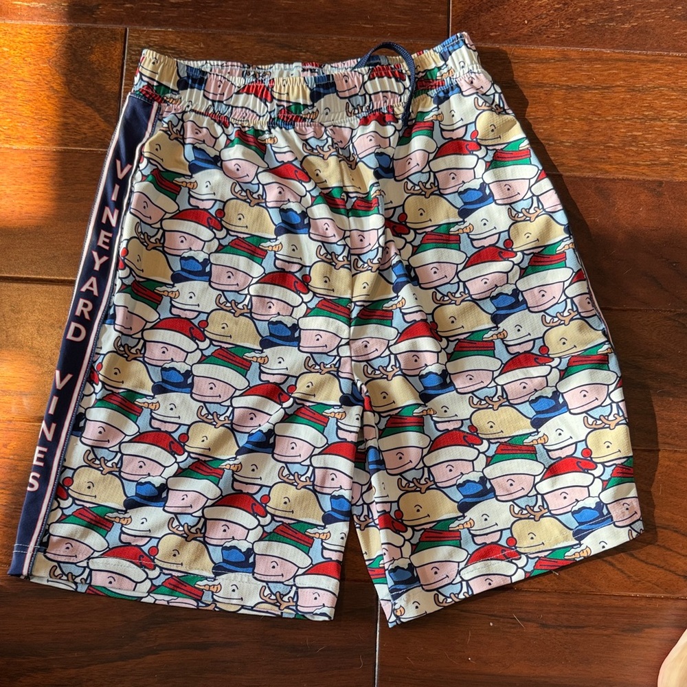 Vineyard Vines Multicolor Whale Pattern Shorts